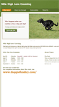 Mobile Screenshot of milehighlurecoursing.com